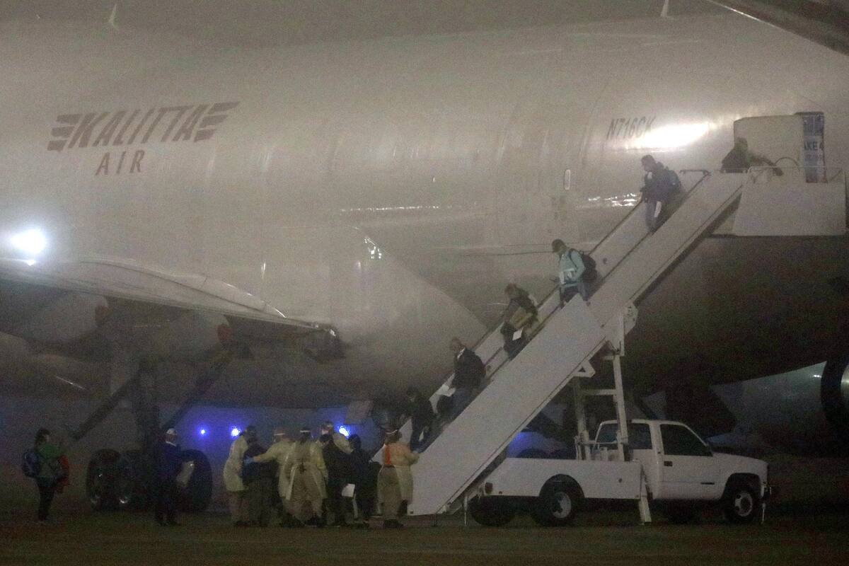 La evacuación de norteamericanos del crucero Diamond Princess