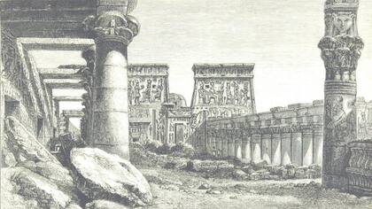 La evocadora escritura y las vívidas ilustraciones de Edwards atrajeron a innumerables turistas a Egipto