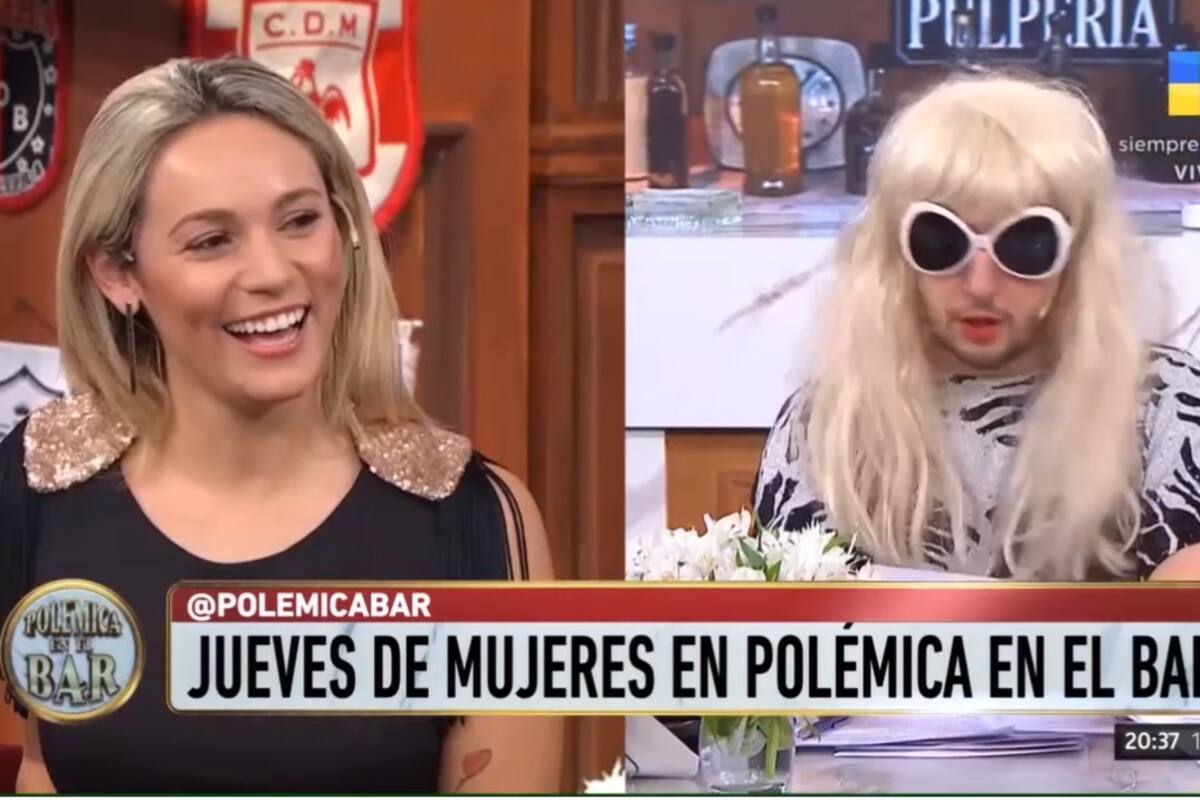 La ex del diez contestó las preguntas incómodas de Estelita en Polémica en el Bar