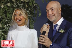La ex funcionaria y el ex jefe de Gobierno porteño, felices, en la tarde del sábado.