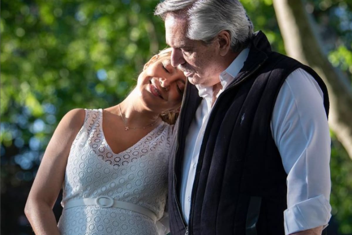 La ex primera dama Fabiola Yañez y el expresidente Alberto Fernández