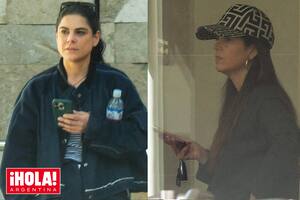 La ex y la actual, Sara Stewart Brown y Elba Marcovecchio.