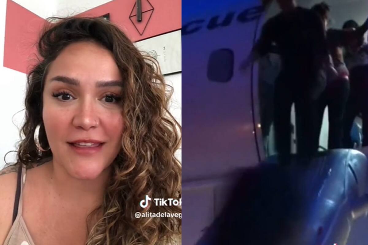 La exazafata explicó que apagar las luces ayuda a mantener la seguridad de los pasajeros