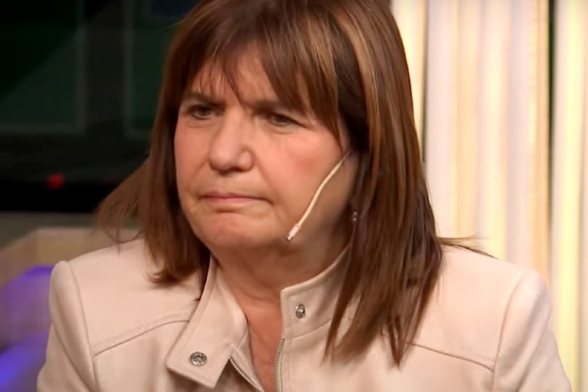 La excandidata a presidenta de Juntos por el Cambio (JxC), Patricia Bullrich, en Todo Noticias