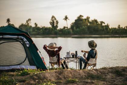 La excención de impuestos incluye sacos de dormir para acampar