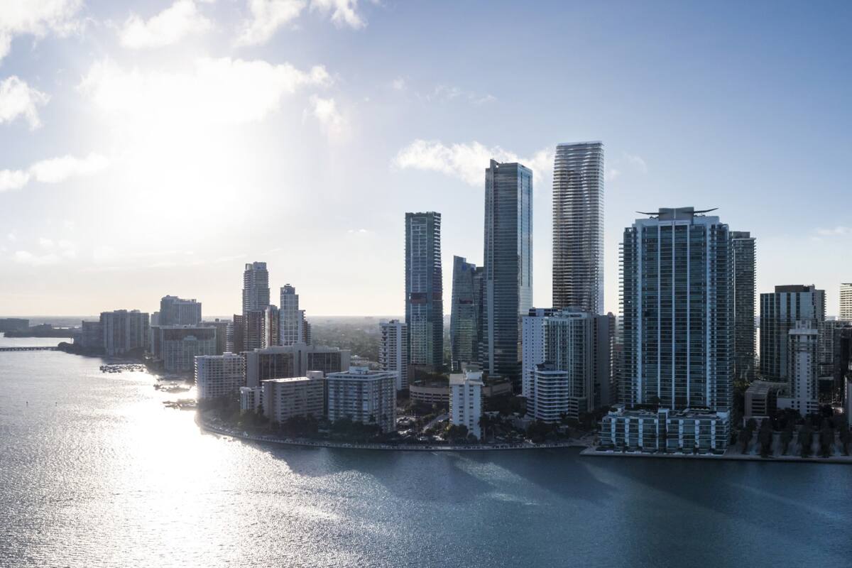 La exclusiva zona de Brickell, donde sucedió la anécdota