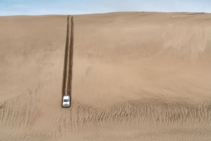 La excursión al Médano Blanco de Travesía Necotata.