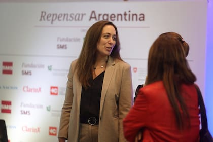 La exgobernadora María Eugenia Vidal