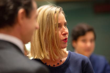 La exjefa de Política Exterior de la UE, Federica Mogherini, es acusada de corrupción en caso de fra