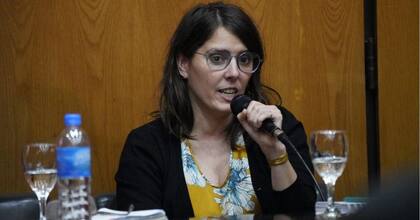 La exlegisladora porteña de la UCR, Inés Parry, participó de la ceremonia organizada por Chiarella