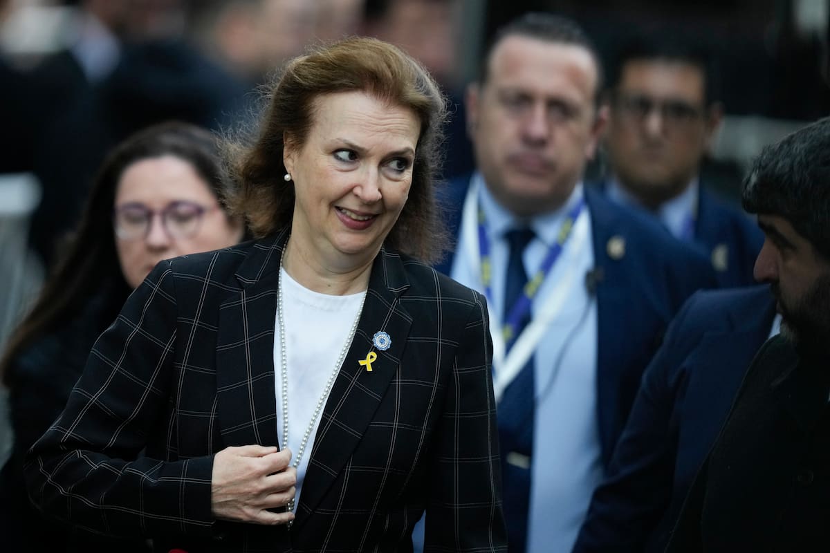 La exministra de Relaciones Exteriores de Argentina, Diana Mondino