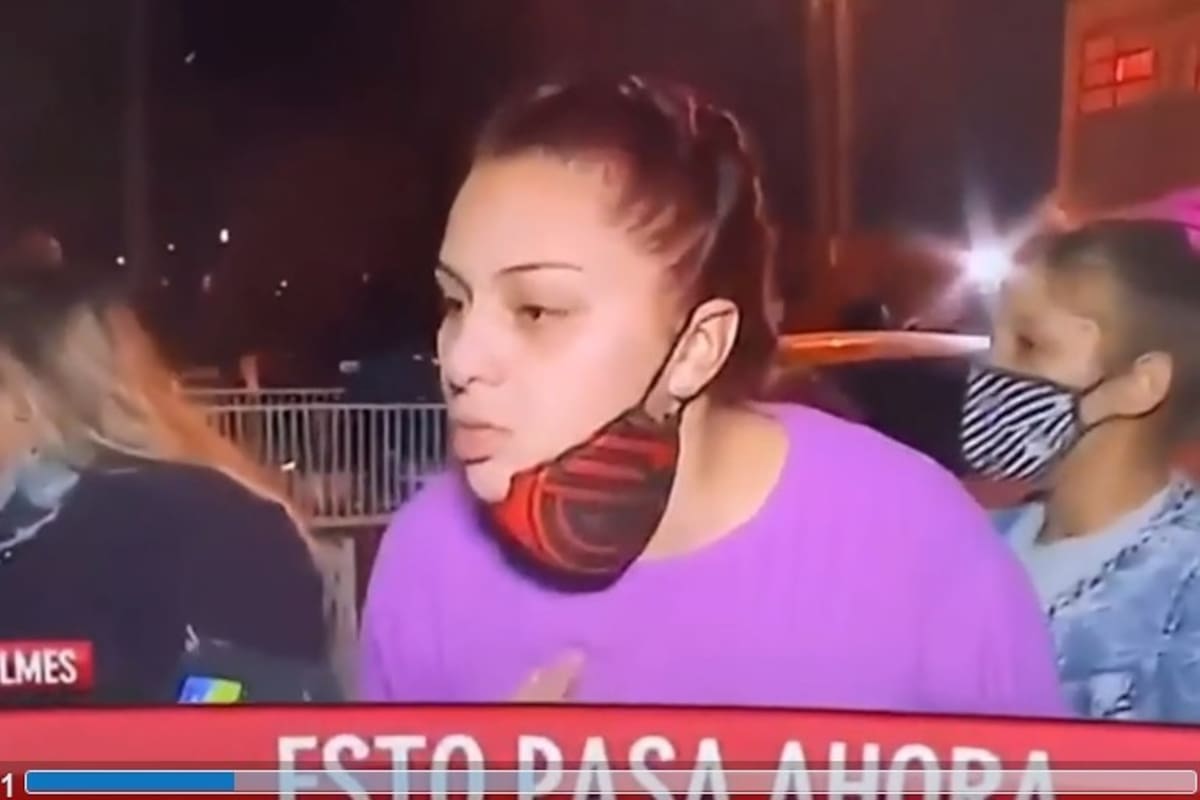 La exmujer del delincuente, indignada