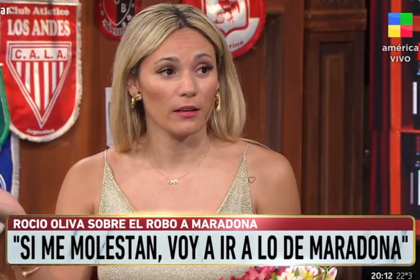 La expareja de Maradona desmintió "tener algo que ver" con Charly, una persona cercana a Maradona, que fue vinculado a un robo comando en el barrio privado en el que vive el astro del fútbol