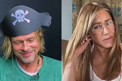 La expareja volvió a compartir pantalla