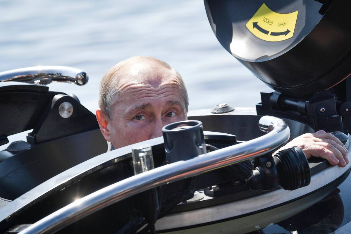 La expedición a bordo de este sumergible C-Explorer 3, que tuvo lugar cerca de la isla de Hogland, a 180 kilómetros de San Petersburgo