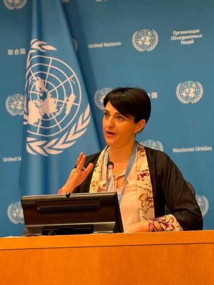 La experta de la ONU, Gabriella Citroni, afirma que los nazis fueron los primeros en "poner por escrito y sistematizar" las desapariciones forzadas de personas (foto: cortesía Gabriella Citroni)