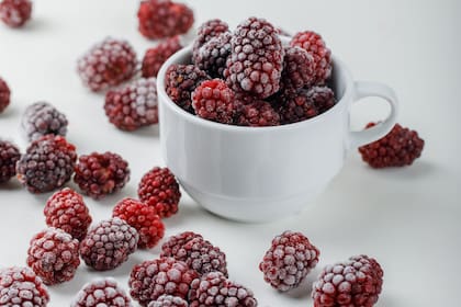 La experta destacó las frambuesas como una fuente potencial de nutrientes