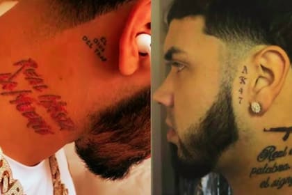 La experta mencionó al cantante Anuel, quien lleva tatuada la frase “Real Hasta la Muerte”; “sus fans se tatúan por admiración, no por ser pandilleros”, afirmó