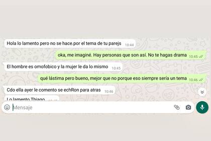La explicación de la intermediaria al joven que quería alquilar un departamento con su pareja
