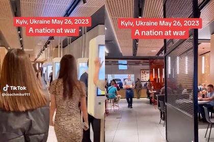 La explicación de un youtuber detrás del video viral de un McDonald’s en Kiev