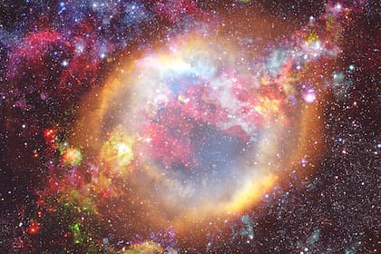 La explosión de una supernova, unas de las principales hipótesis sobre la causa de este hecho