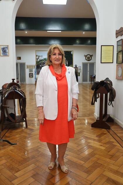 La expolicía Ana María Mendez. “Estuve a cargo de la seguridad de Amalia desde que ella tenía 12 años. Recuerdo un día que su abuela, Amalita Fortabat, nos preguntó ‘¿y yo qué puedo hacer por ustedes?’ y así nació la Fundación"