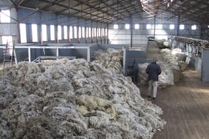 La exportación de lana sin procesar pone en riesgo la industria local