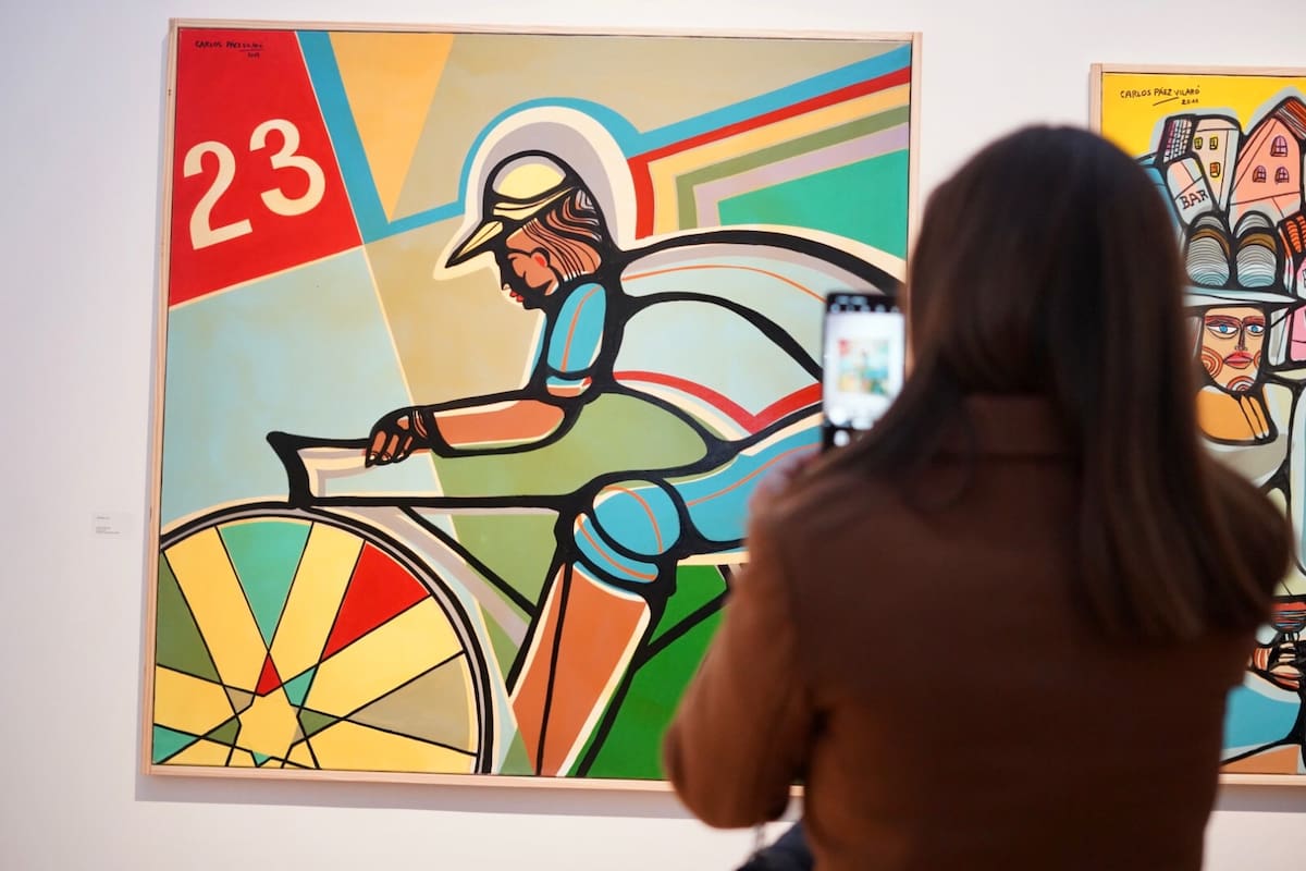 La exposición conmemorativa del centenario del pintor Carlos Páez Vilaró en Buenos Aries se inauguró ayer en Colección Fortabat