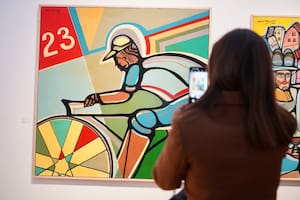 La exposición conmemorativa del centenario del pintor Carlos Páez Vilaró en Buenos Aries se inauguró ayer en Colección Fortabat