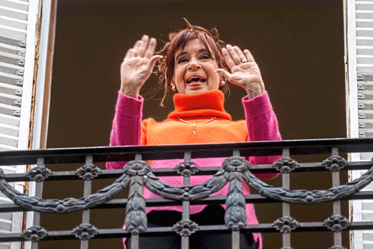 La expresidenta argentina Cristina Kirchner