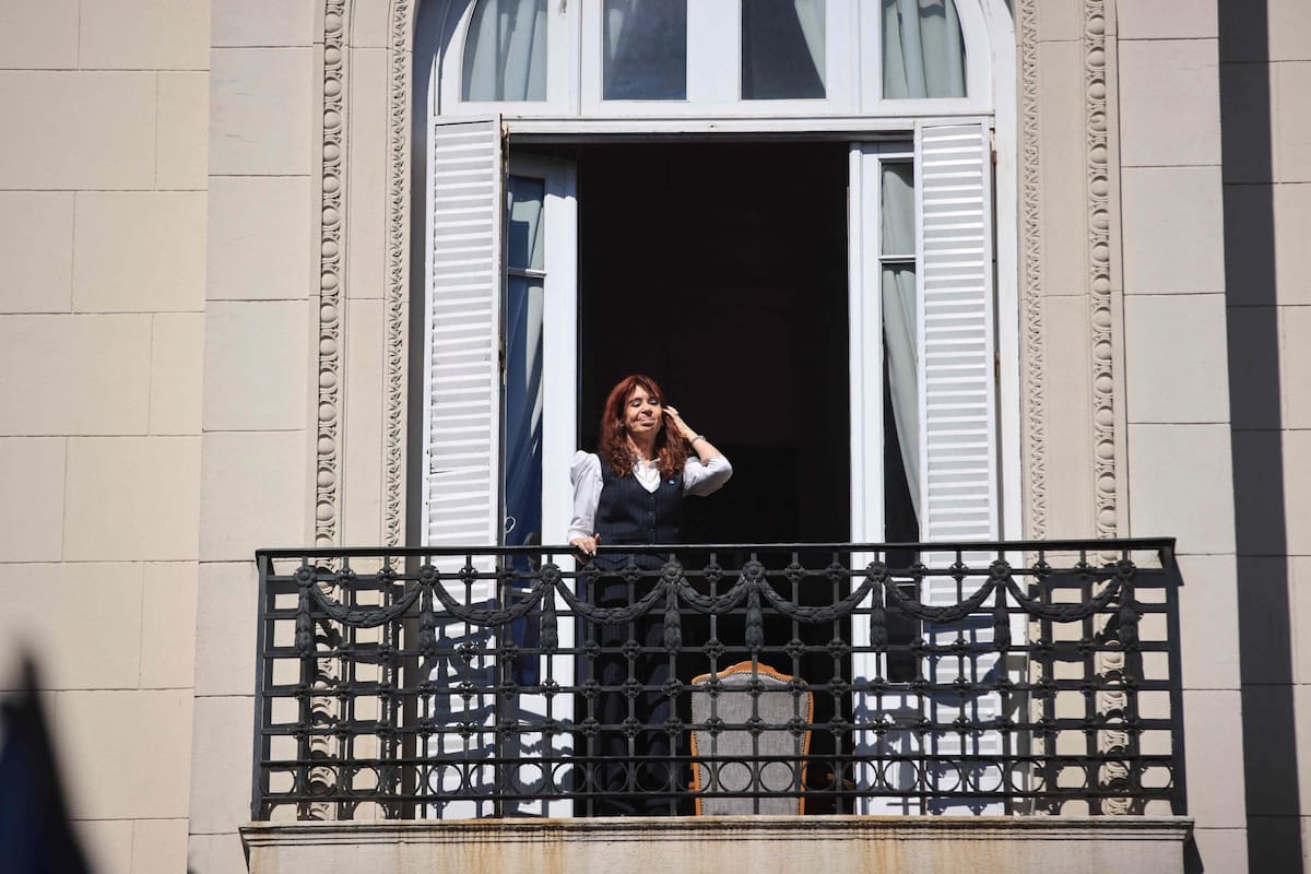 La expresidenta Cristina Kirchner