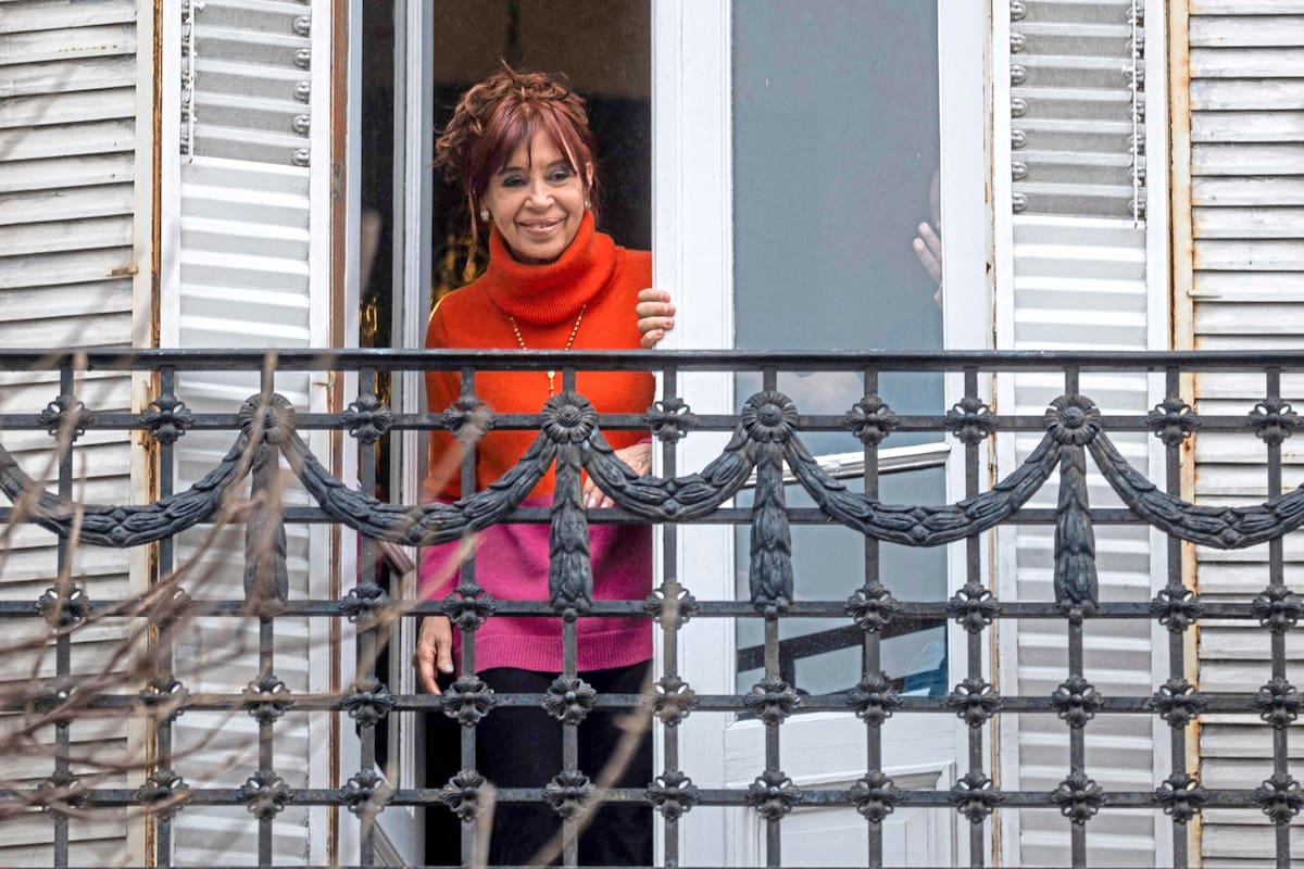 La expresidenta Cristina Kirchner
