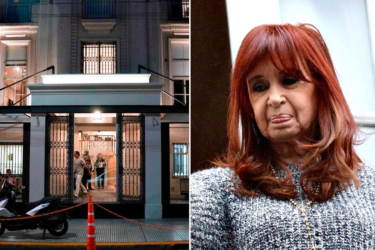 La expresidenta Cristina Kirchner permanece internada en el Sanatorio Otamendi tras ser operada por un cuadro de apendicitis con peritonitis localizada