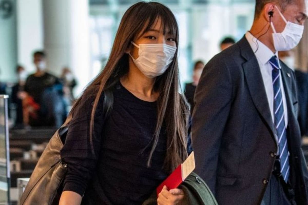 La exprincesa salió del aeropuerto de Tokio el domingo por la mañana
