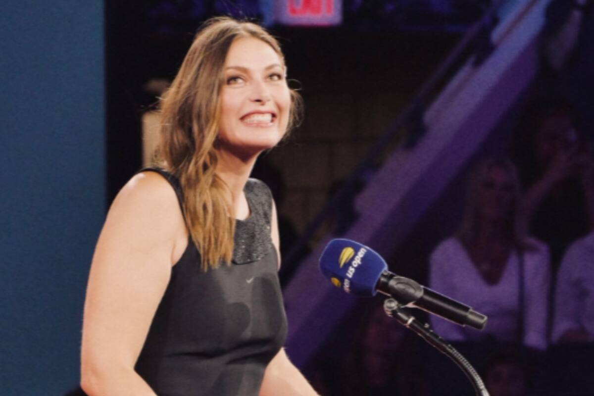 La extenista rusa se llevó todas las miradas en su discurso en el US Open (Foto: @settenisok)