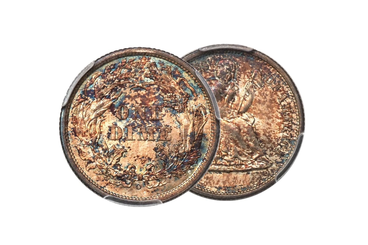 La extraña moneda de diez centavos de dólar que alcanzó un gran valor en el mercado de subasta