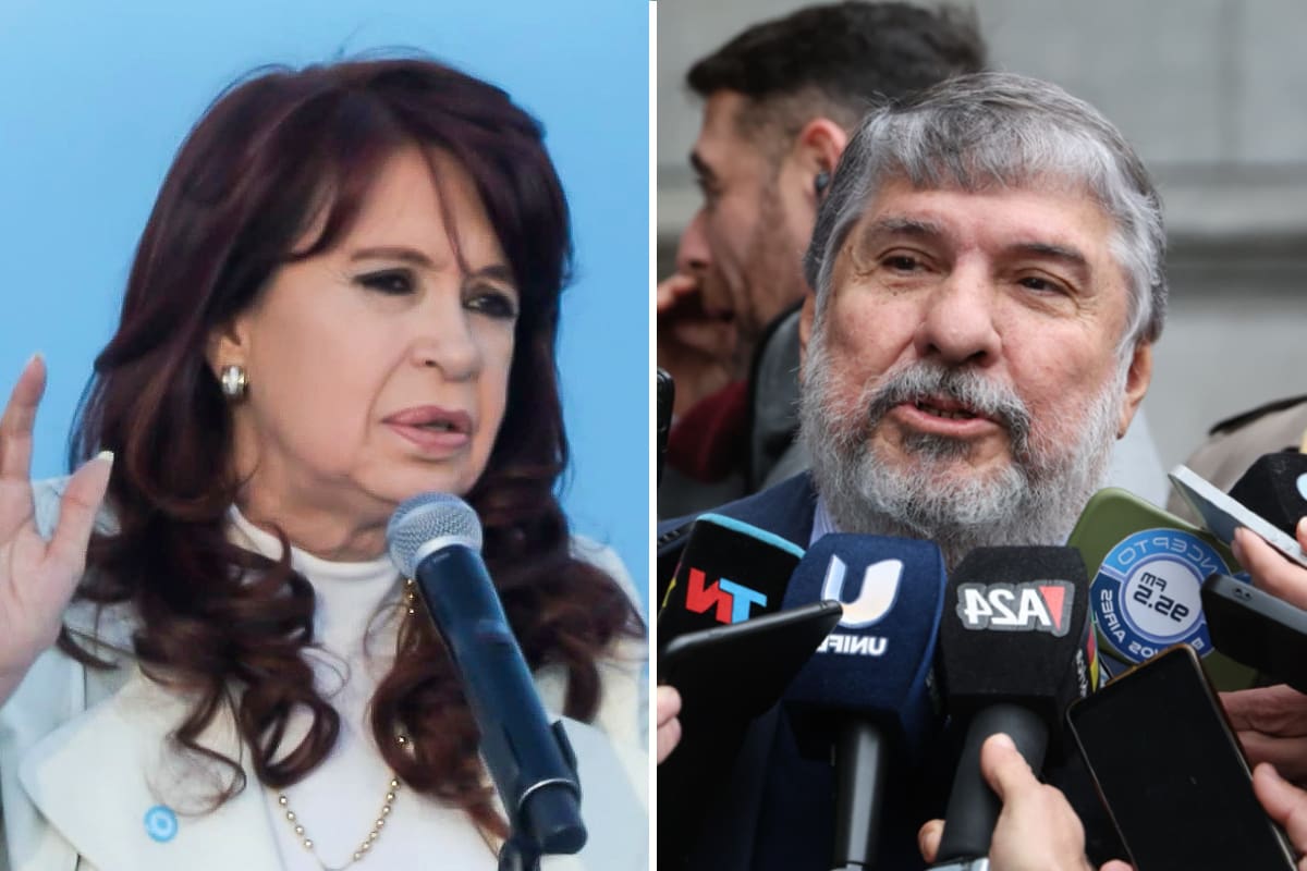 La exvicepresidenta Cristina Kirchner junto al senador nacional de Unión por la Patria (UxP), José Mayans