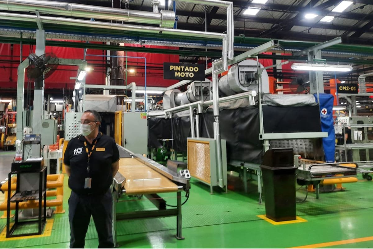 La fábrica de neumáticos