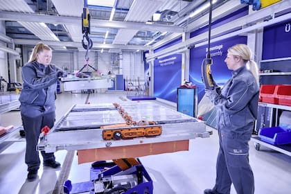 La fábrica de baterías para vehículos eléctricos de Volkswagen en Salzgitter (Alemania)
