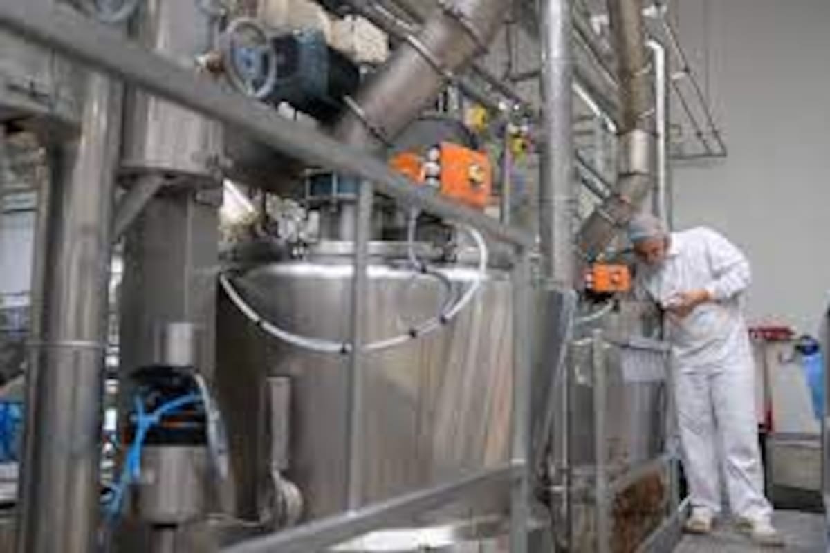 La fábrica de dulce de leche de La Franco Argentine en Sains-Richaumont, Francia