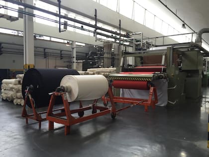 La fábrica de Italcolore, en Luján
