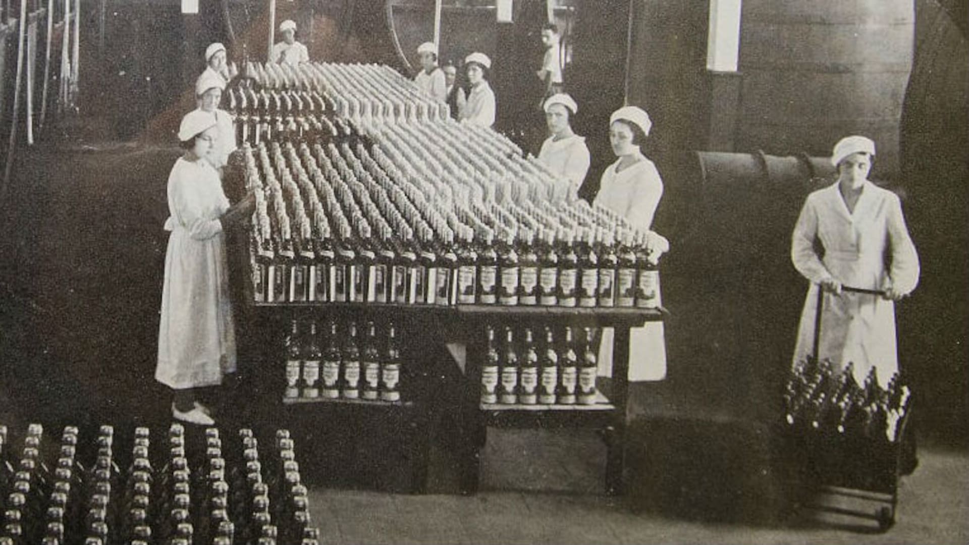 La fábrica de Lusera, a pleno