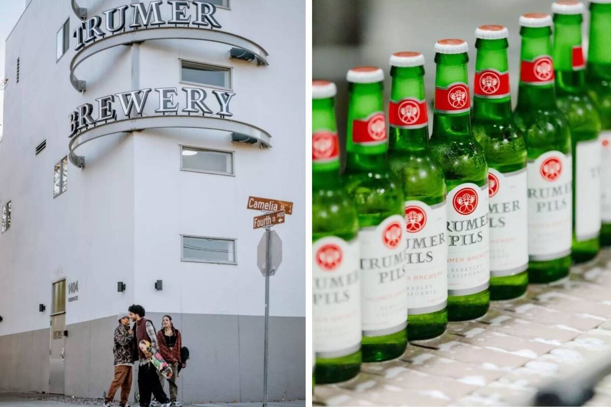 La fábrica de Trumer Pils una de las marcas de cerveza pilsner más reconocidas del mundo