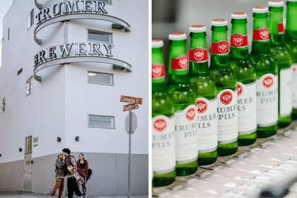 La fábrica de Trumer Pils una de las marcas de cerveza pilsner más reconocidas del mundo