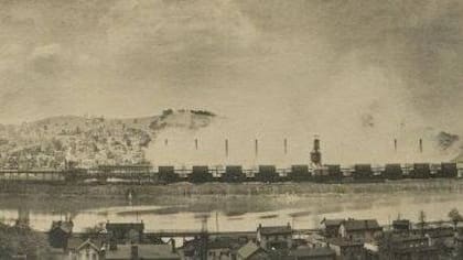 La fábrica de Zinc cerró años después del incidente (Foto: Página oficial Donora Historical Society and Smog Museum)