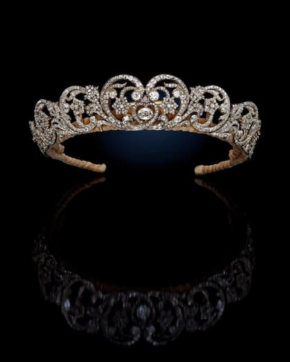La fabricación de la Spencer Tiara se encargó a Garrard en la década de 1930 (Crédito: Instagram/@sothebys)