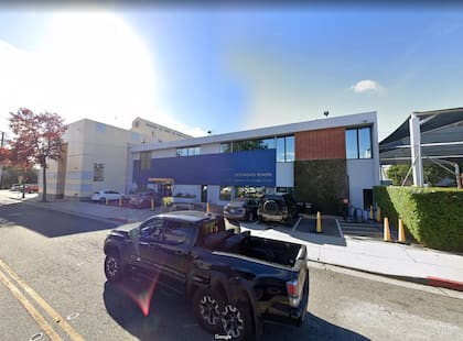 La facha de la Crossroads de Artes y Ciencias de Santa Mónica, la escuela a que asistió la hija de Elon Musk