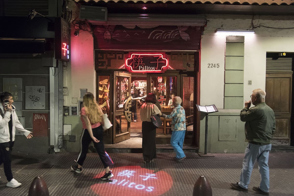 La fachada de este clásico de Belgrano