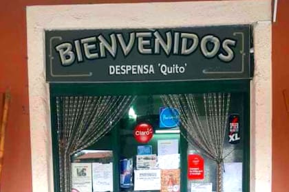 La fachada de la despensa Don Quito, con 110 años de historia