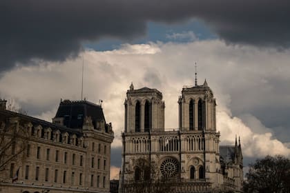 La fachada de Notre Dame